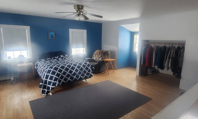 Stewartstown House | Snowmobiling & Fourwheelering right out on the main trail