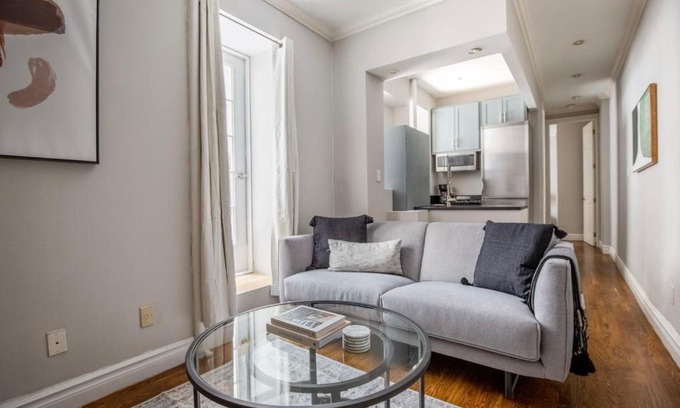 Nolita Apartment | Soho 1br w private deck wd nr New Museum NYC-1104