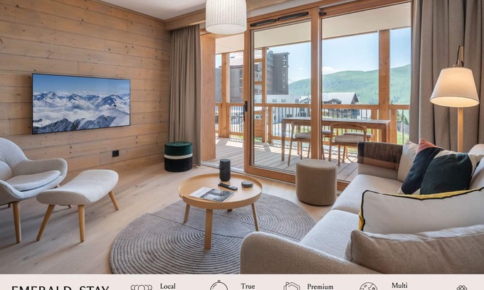 Bergers Apartment | Sola Modern ski-in ski-out Alpe d'Huez