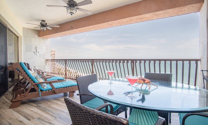 Sandy Beach Condo | Sonoran Sun SW 803 Deluxe Get-Away Ocean Front Condo