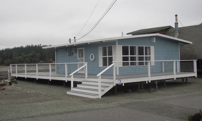 Camano Island House | Sought After Beach on Camano Island - Water on both sides of house!