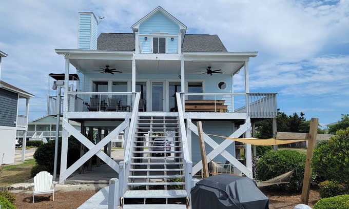 Topsail Beach House | Sound front house with incredible views