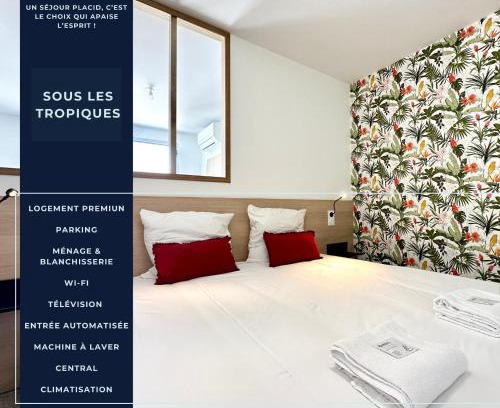 Mont-de-Marsan Apartment | Sous Les Tropiques - Clim - Parking - Central