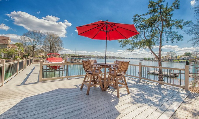 Lake Norman of Catawba House | Southern Breeze lake front property is pet friendly for an additional fee