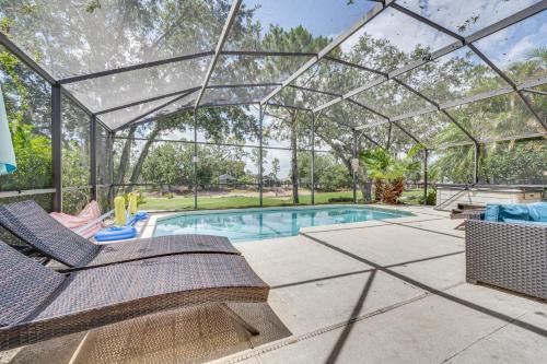 Haines City House | Southern Dunes Family Retreat Hot Tub and Game Room