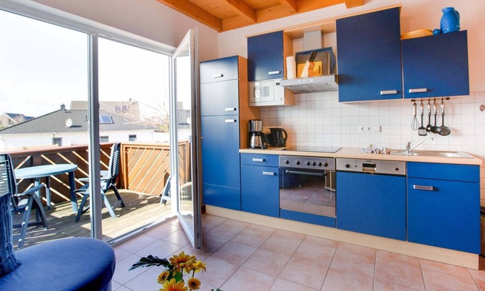 Beckerwitz Apartment | Spacious apartment in Beckerwitz with balcony