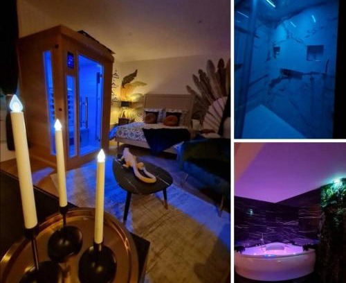 Macon Apartment | Spa-Sauna-Ciel de pluie tropicale-Champagne Nuit Romantique - Escapade Mâconnaise
