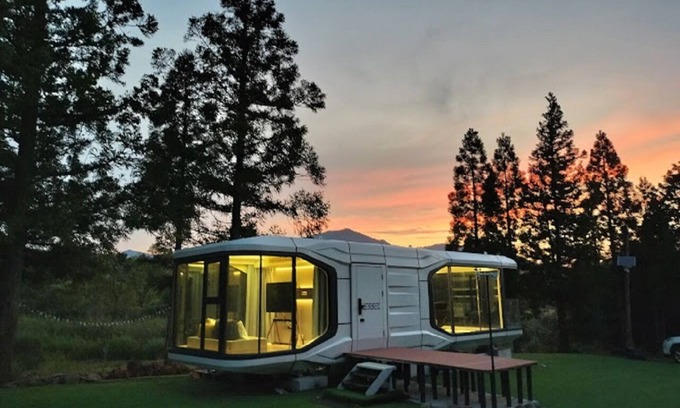 Yufu RV Rental | Spaceship SPACE VESSEL Construction Exclusive Exp/Yufu City Ōita