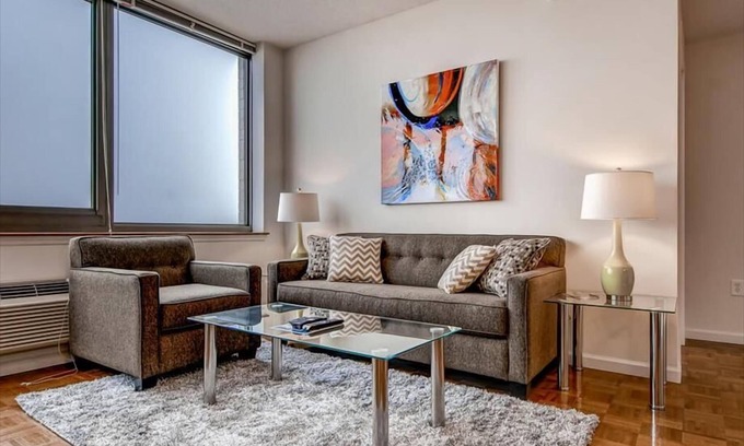 Hudson Exchange Apartment | Spacious 1BR | Full Kitchen | Near PATH by GLS