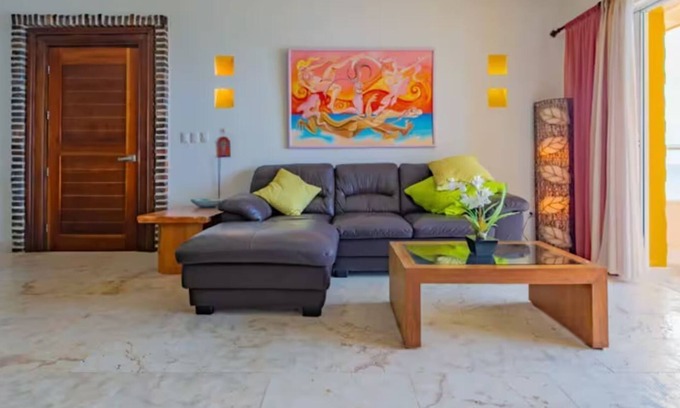 Salinas Condo | Spacious 2-bed condo with Stunning Sea Views - Isla Mujeres