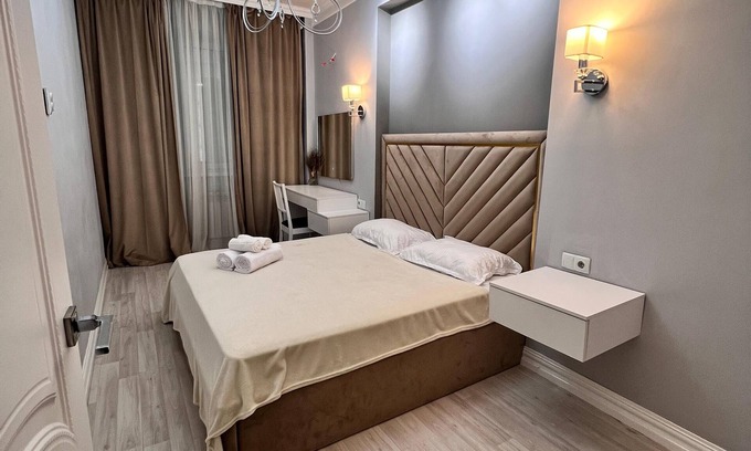 Almaty Apartment | Spacious 2-bedroom apartment with WiFi, AC in enjoyable Almaty