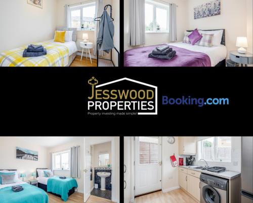 Luton Apartment | Spacious 3BR, 3BA House by Jesswood Properties Short Lets For Contractors, With Free Parking Near M1 & Luton Airport