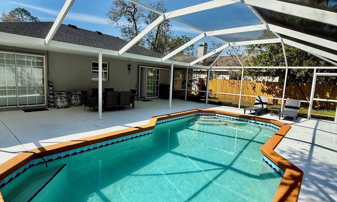 Lake Sarasota House | Spacious 3BR Home in Prime Location – Private Heated Pool & Hot Tub