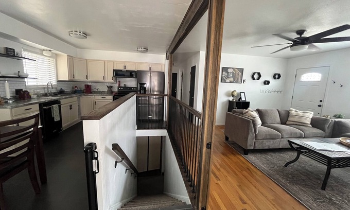 Pocatello House | Spacious 4-bedroom house with WiFi and AC in charming Pocatello