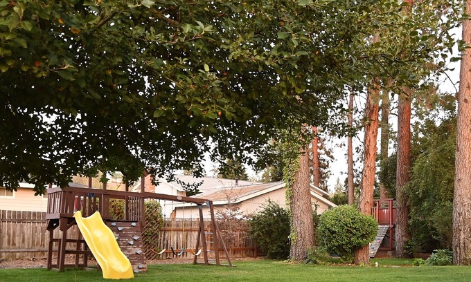Spokane House | Spacious 4-bedroom in Spokane with Outdoor Entertainment + 2 outdoor playsets