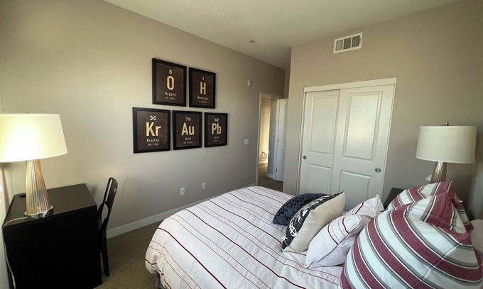 Downey House | Spacious 4-bedroom townhome with WiFi, AC in awesome Downey