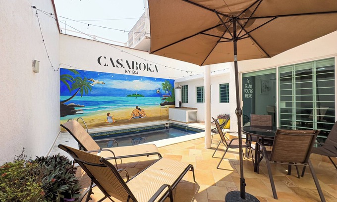 Boca del Rio House | Spacious 5-bedroom house with AC, WiFi near to the beach