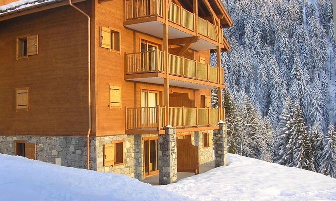 Cohennoz Apartment | Spacious 6-Person Apt with Pool, Terrace & Forest View in Crest-Voland