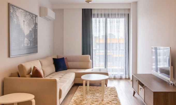Cigli Apartment | Spacious and Furnished Flat with Balcony in Izmir