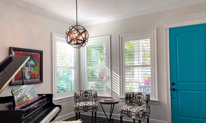Virginia Park House | Spacious, art-filled home, blocks from Tampa Bay