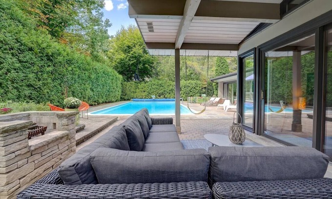 Clarkson-Lorne Park House | Spacious Bungalow, Heated Pool, Private Backyard