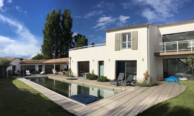 Rivedoux-Plage Villa | Spacious contemporary villa, bright and quiet, for large families