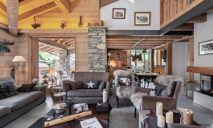 Le Bettaix Apartment | Spacious Duplex, Ski-In/Ski-Out, 4 Bedrooms, Fireplace, Mountain Serenity