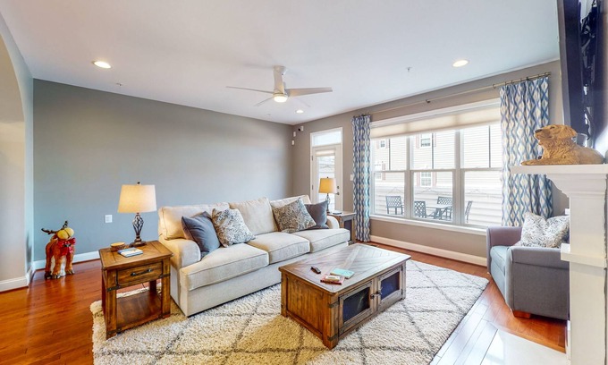 Frederick House | Spacious Four-Level Home - Office - Dog-Friendly