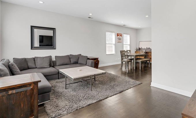 Noble Square Condo | Spacious Hideaway minutes from Downtown w/Parking