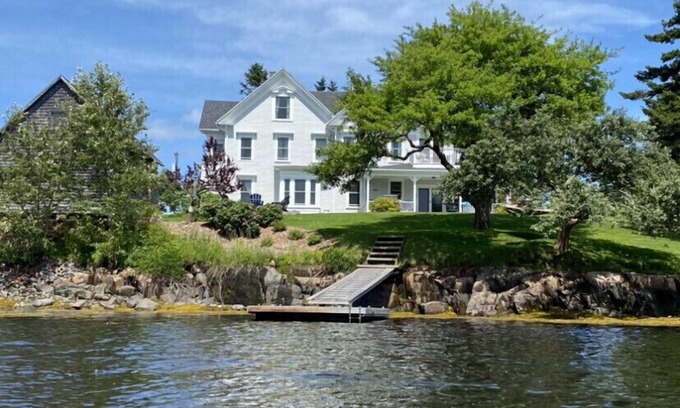 Tremont Other | Spacious historic oceanfront home on Bass Harbor - stunning views - private dock