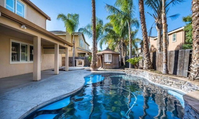 Stanislaus County House | Spacious Kid Friendly Lux Home w/Pool, BBQ,Garage