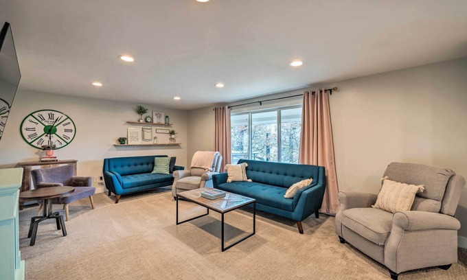 Layton House | Spacious Layton Retreat w/Private Hot Tub!