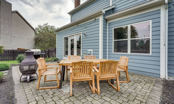 Lewis Center House | Spacious Lewis Center Home w/Yard & Gas Grill!