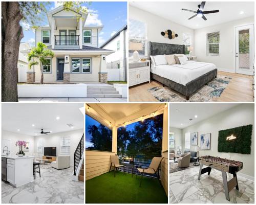 Tampa Villa | Spacious Modern 5-Bedroom House, Close to Downtown Tampa