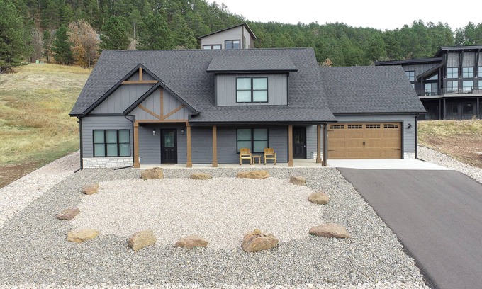 Sturgis Cabin | Spacious Property with Paved Roads Oversized Garage, Great Location!