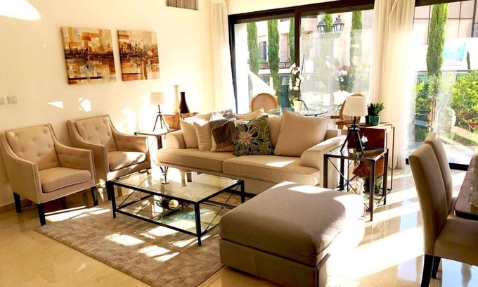 Amman Apartment | Spacious Relaxing 2Bed/2Bath Home Apartment with Garden in Abdoun