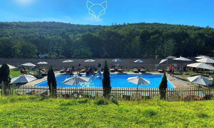 Narrowsburg House | Spacious river front get-away with pool next door!