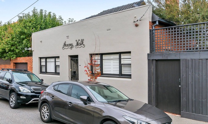 Middle Park Apartment | Spacious, Stylish House with Private Courtyard near Shops, Cafes, Beach and Tram