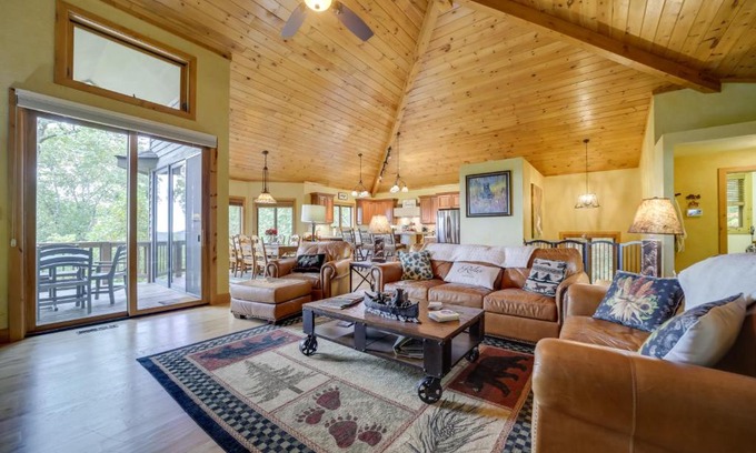 Sapphire House | Spacious Sapphire Home with Mountain Views and Decks