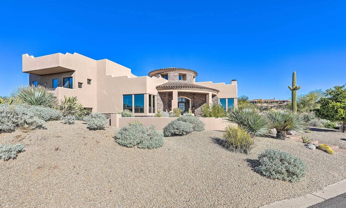 Pinnacle Peak House | Spacious Scottsdale Home w/Poolside Lounge & Spa!