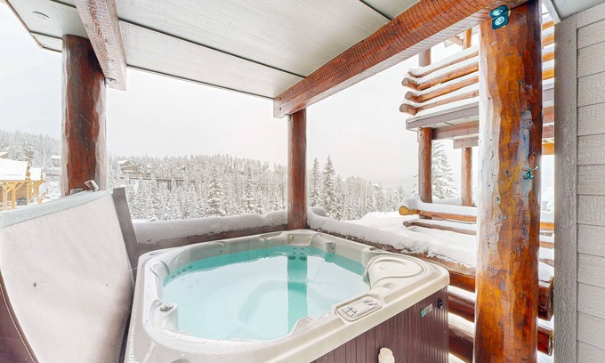 Saddle Ridge House | Spacious ski-in/ski-out townhome located in Moonlight Basin with private hot tub