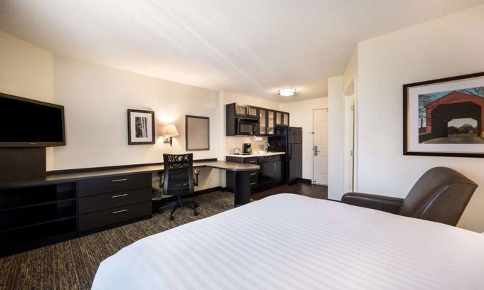 North Mountain Hotel | Spacious suites with kitchen! Bring your fur babies!