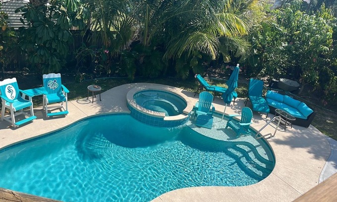 Fort Pierce Apartment | Spacious two bedroom ground floor apartment