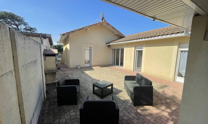 Mimizan House | Spacious villa classified 3 * 500m from the beaches of Mimizan!