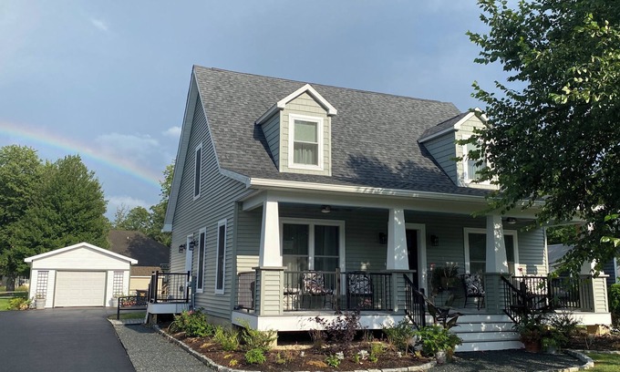 Rock Hall House | Sparkling new! A Craftsman-style cottage in the heart of Rock Hall