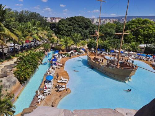 Caldas Novas Apartment | Spazzio Diroma Acqua Park Splash Caldas Novas