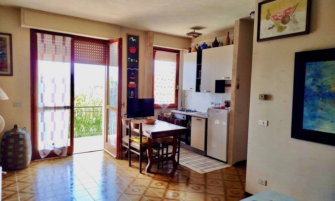 San Lorenzo al Mare Apartment | Spectacular Sea View Apartment with Panoramic Terrace Private Parking