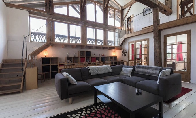 Les Chapelles House | Spectacular Barn Conversion With Fantastic Views and Hot Tub