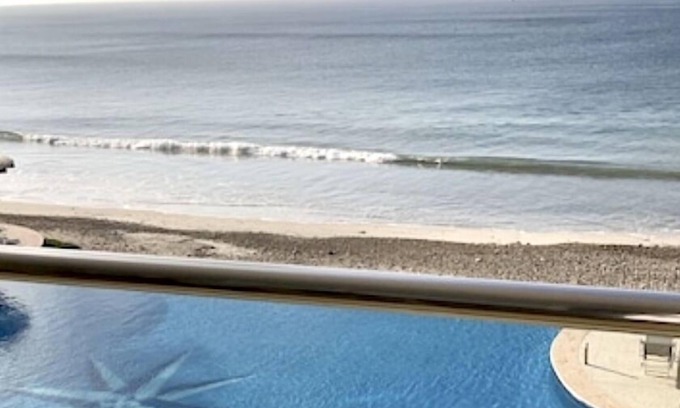 Emiliano Zapata Condo | Spectacular Beach Front Condo. Small bldg with infinity pool and gym .