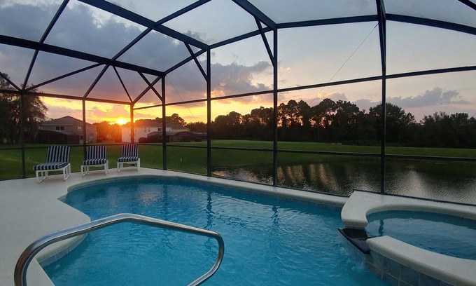 West Kissimmee House | Spectacular Lake View - Game/Media Room - Vacation Home Close to Disney